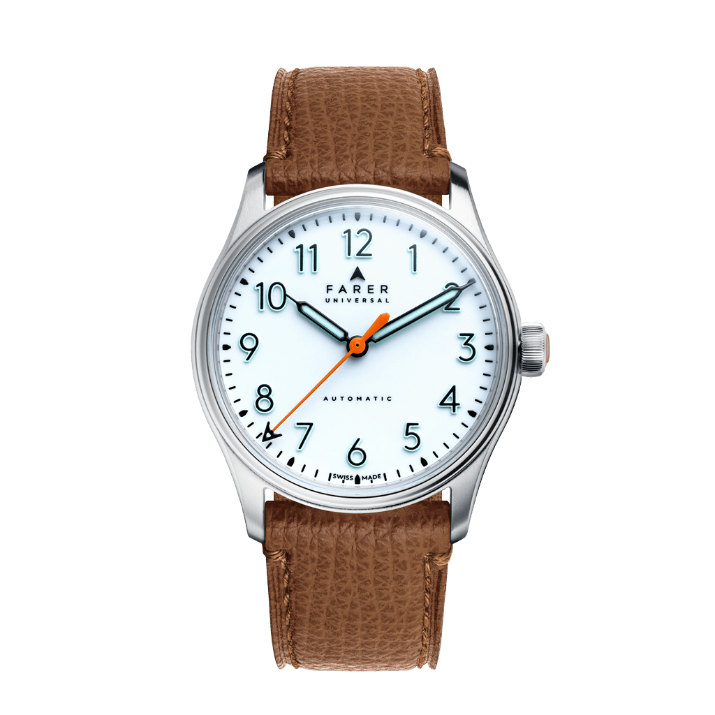 Farer EU Resolute 36mm Swiss Made Three Hand Automatic Watch Farer EUR